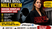 Female Boss, Male Victim. A Workplace Harassment Case JPMorgan