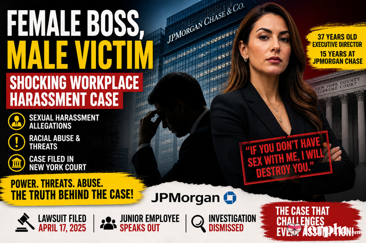 Female Boss, Male Victim. A Workplace Harassment Case JPMorgan
